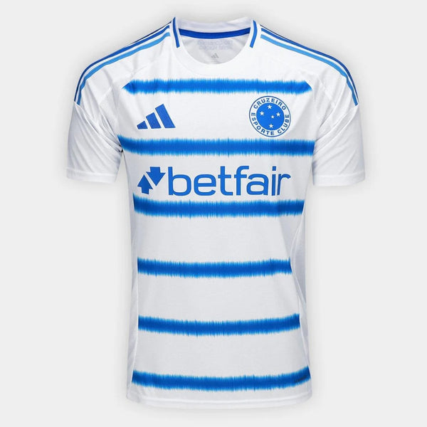 Camisa Cruzeiro lI 25/26 - Masculina - Branca e Azul