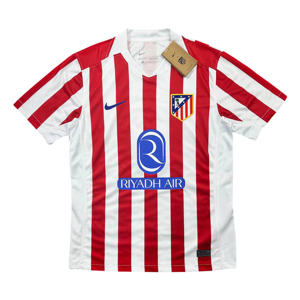 Camisa Atlético de Madrid I Home Nike Torcedor 2025/26 Masculino Vermelho e Branco