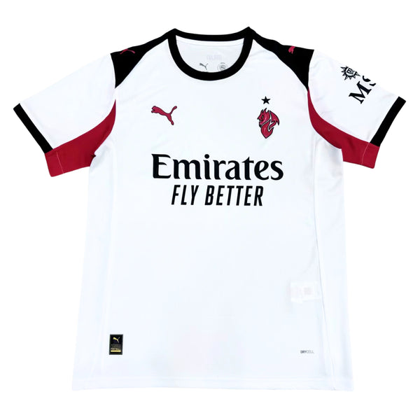 Camisa Milan II Away 2025/26 Puma Torcedor Masculino Branca