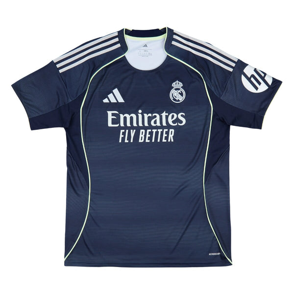 Camisa Real Madrid II Away 2025/26 Torcedor Masculina Cinza